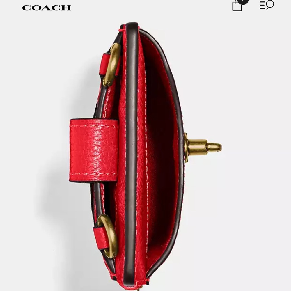Coach Turnlock Chain Phone Crossbody - Picture 4 of 13